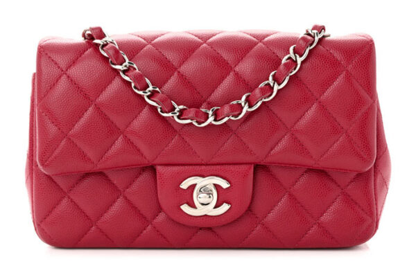 Chanel Caviar Quilter Mini Rectangular Flap