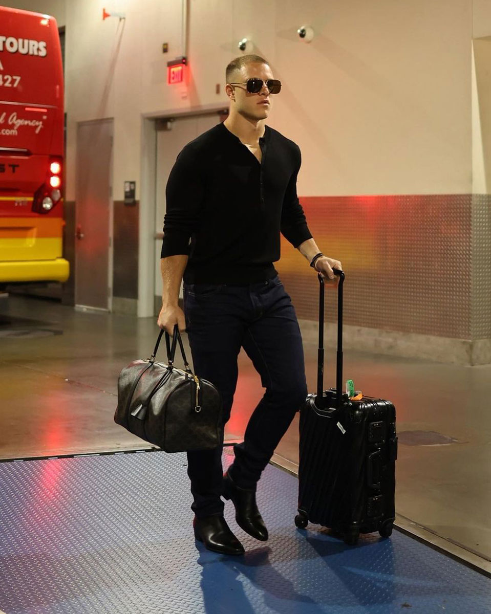 Christian McCaffrey Celine Christian McCaffrey Celine