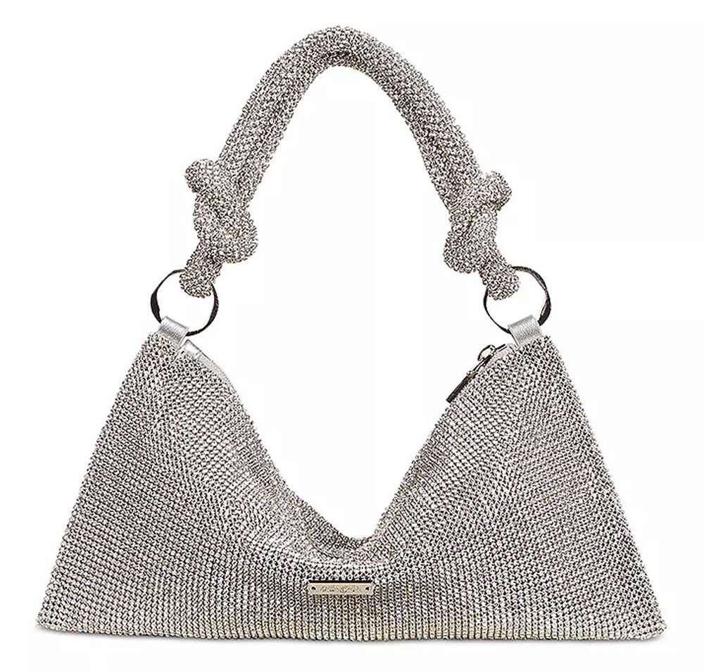 Cult Gaia Hera Nano Rhinestone Shoulder Bag