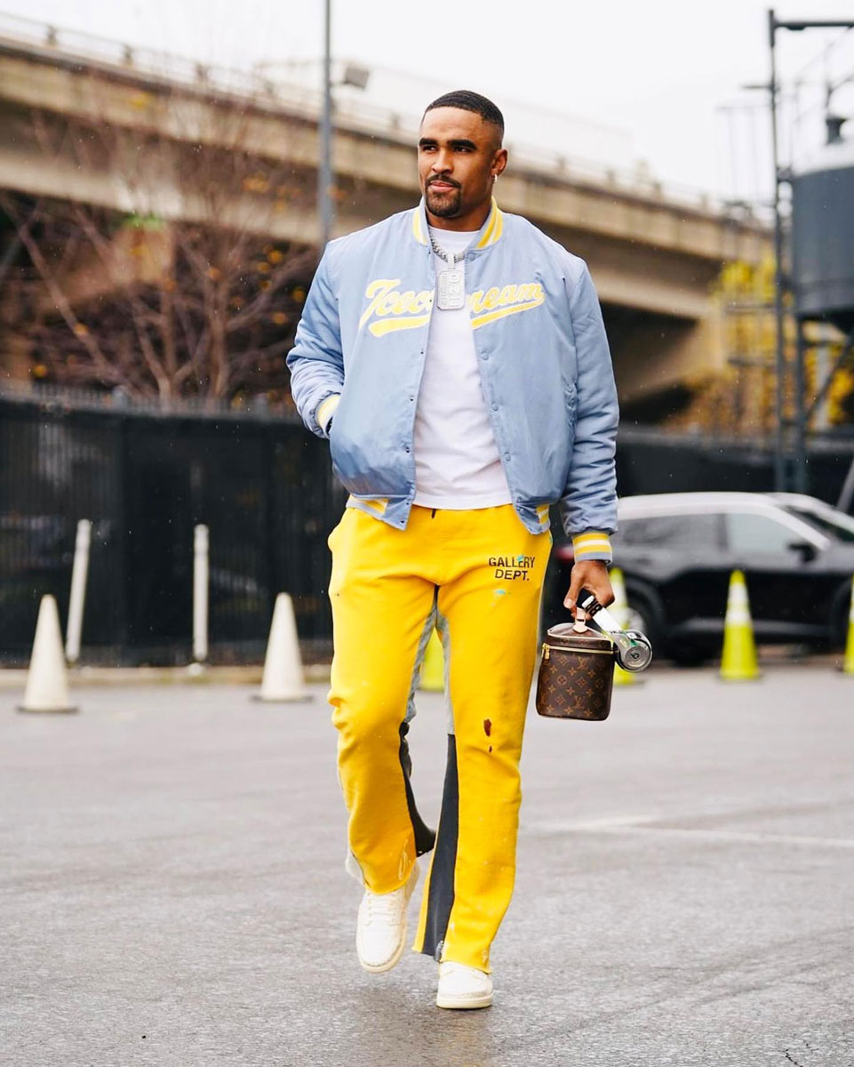 Jalen Hurts Louis Vuitton Nice BB Vanity Case Jalen Hurts Louis Vuitton Nice BB Vanity Case