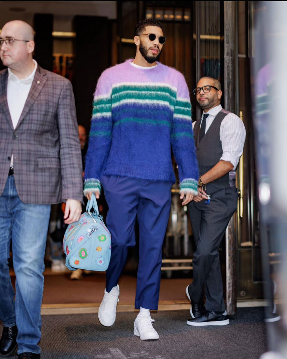 Jayson Tatum Louis Vuitton x YK Keepall