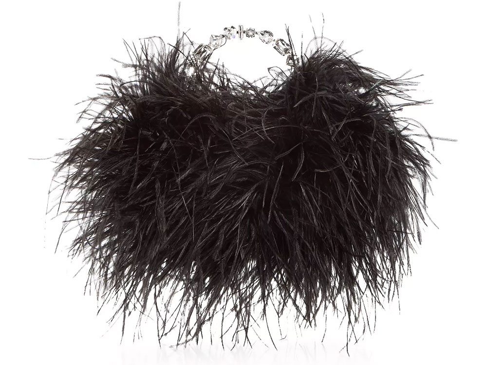 L alingi Feather Bag