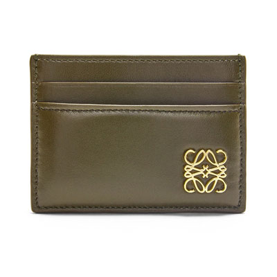 Puffer Loewe Anagram plain cardholder in shiny nappa calfskin