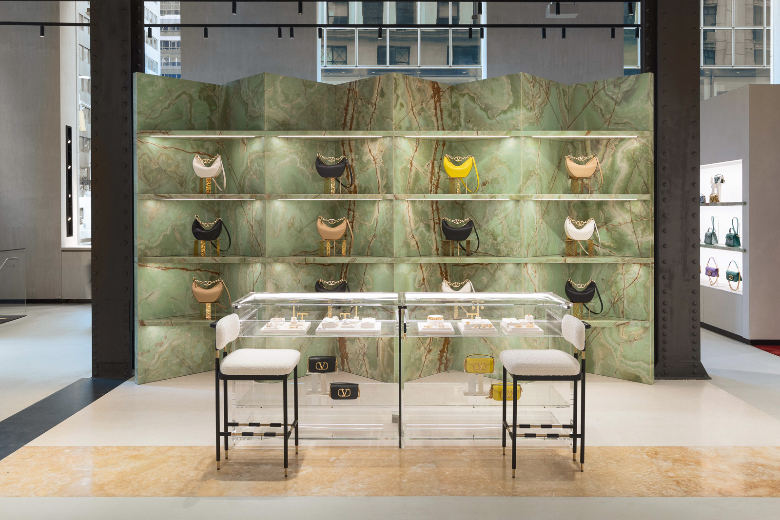 Valentino Moon Bag Display Valentino Moon Bag Display