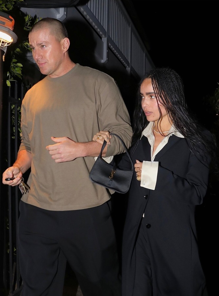 Zoe Kravitz Saint Laurent Mini Le 5 a 7jpg