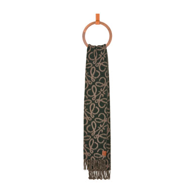 loewe Anagram scarf in alpaca and wool