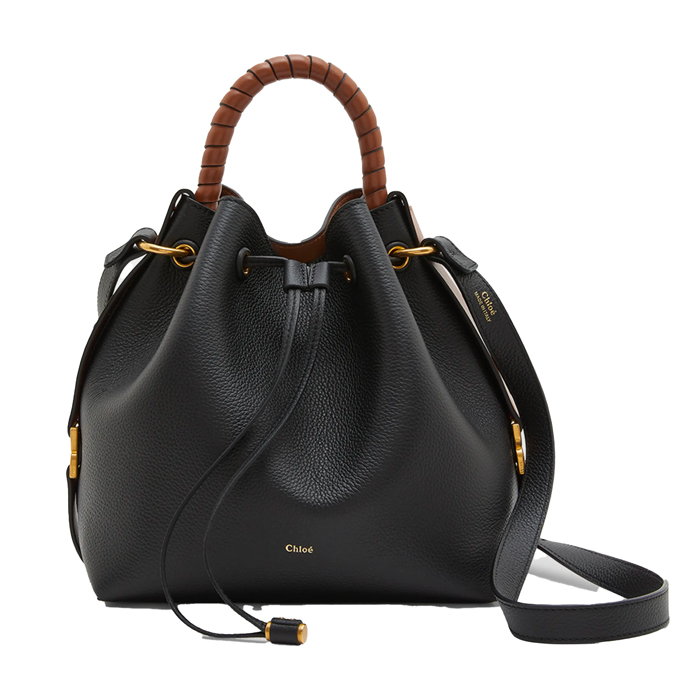 Black and brown Chloe Marcie Bag