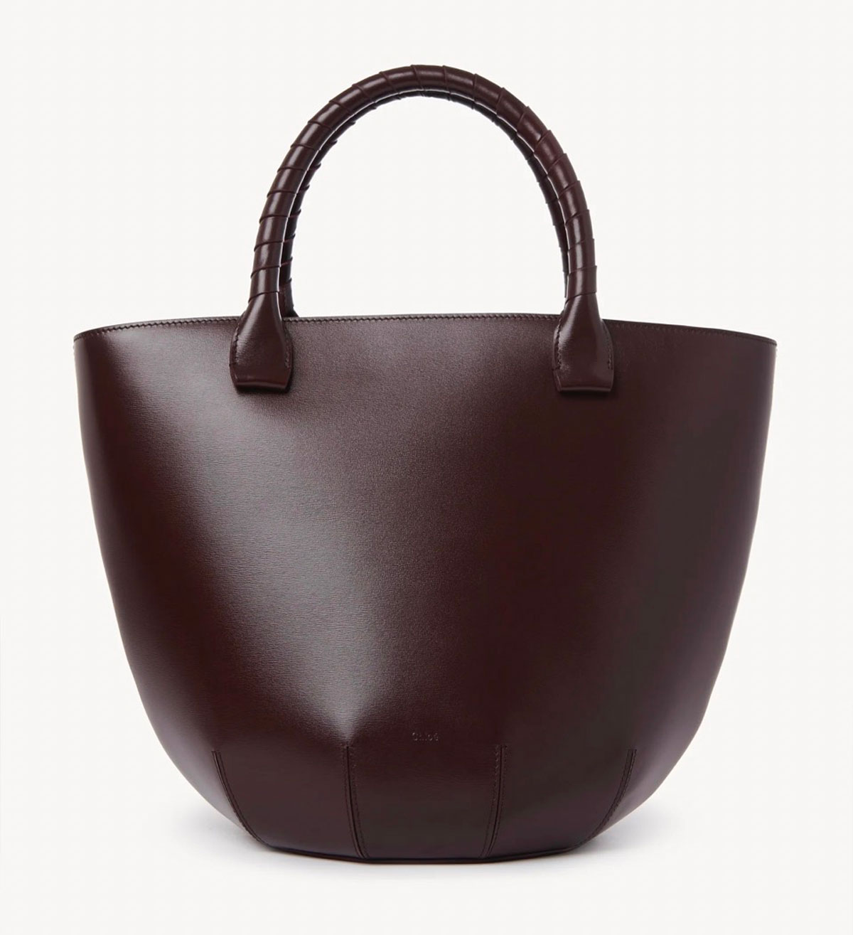 Chloe sabia hamper Box calfskin Deep Violine Large Chloe sabia hamper Box calfskin Deep Violine Large