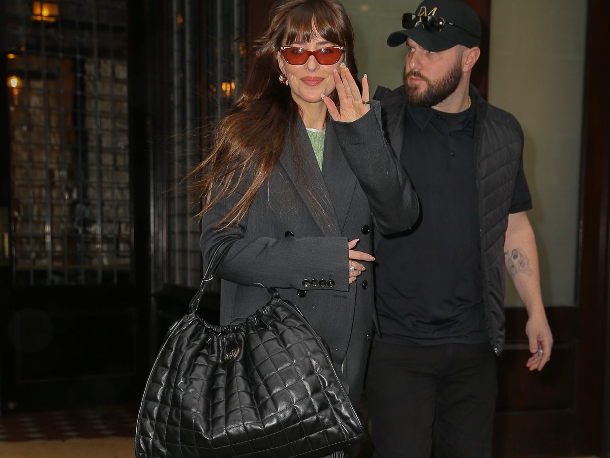 Dakota Johnson Gucci Bag NYC