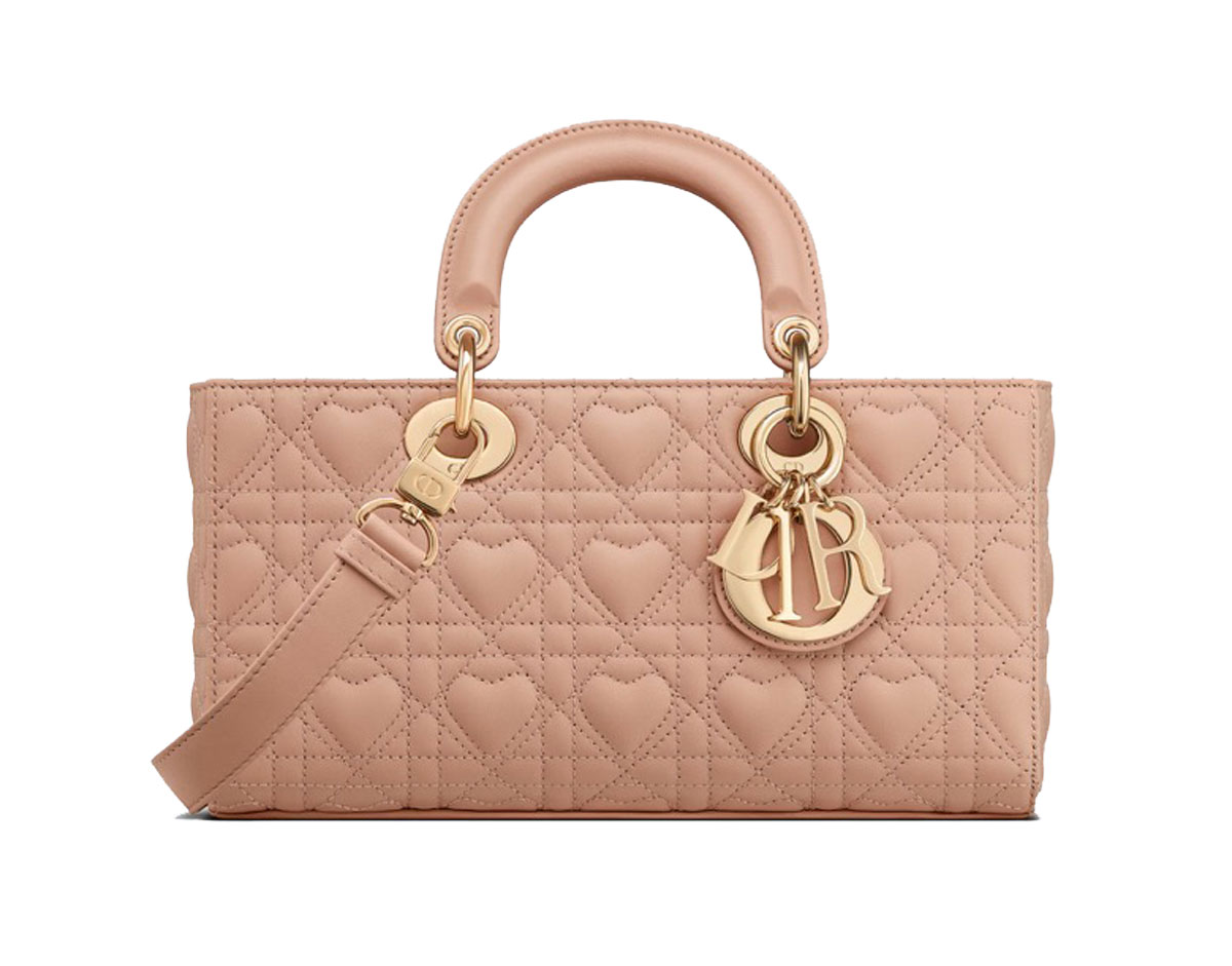 Dior MEDIUM LADY D JOY BAG Heart Motif Dior MEDIUM LADY D JOY BAG Heart Motif
