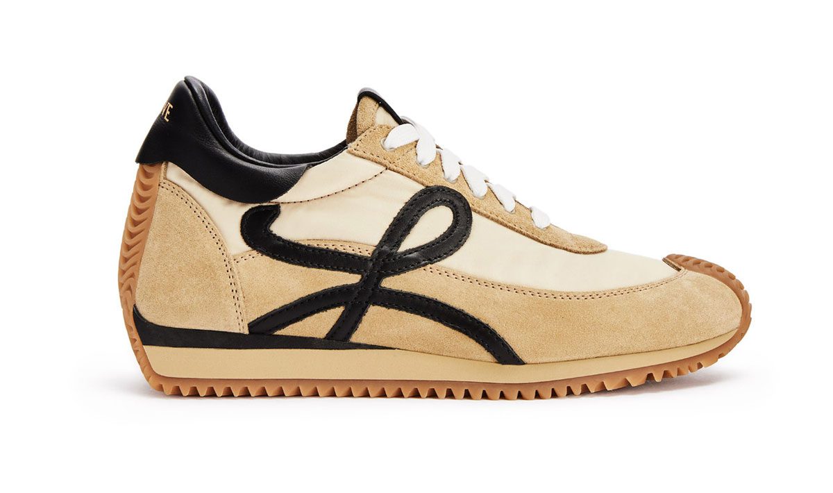 Loewe Flow Runner in nylon and suede Loewe Flow Runner in nylon and suede