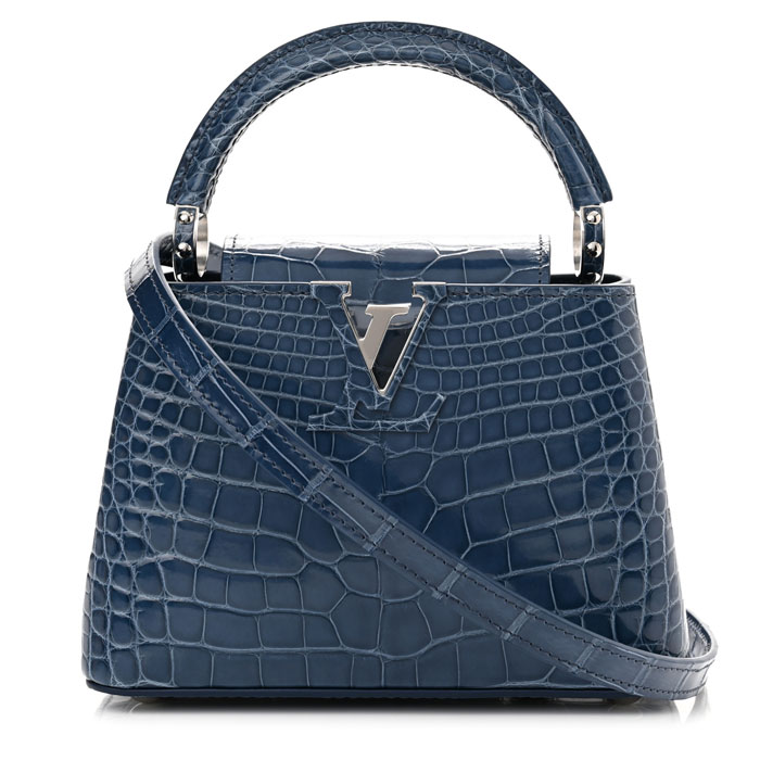 Louis Vuitton Capucines Croc