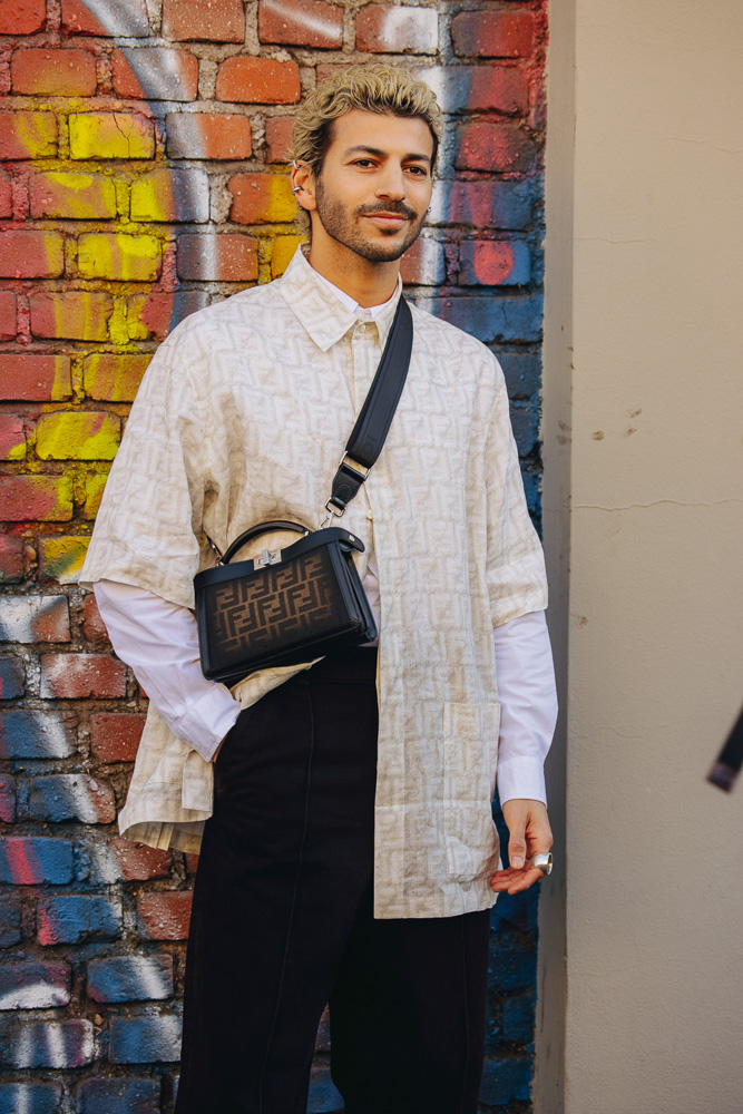 MFW Men s FW 24 Street Style Bags 9 MFW Men s FW 24 Street Style Bags 9