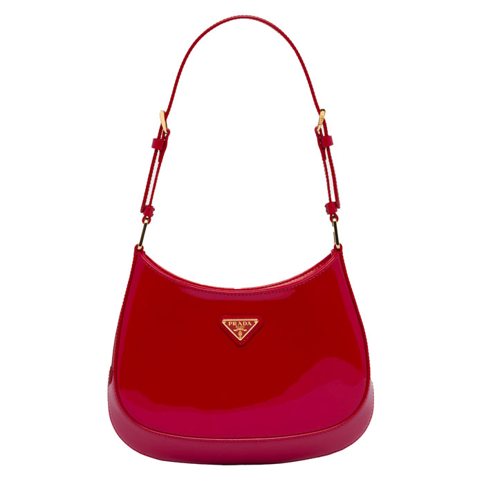 Prada Schal Mini Cleo Red Patent