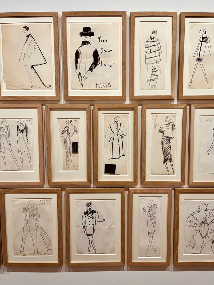 Saint Laurent Drawings