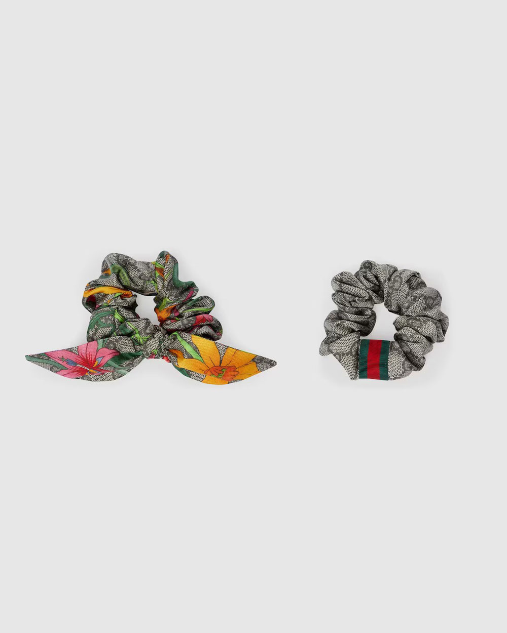 gucci SILK GG SCRUNCHIE SET Large