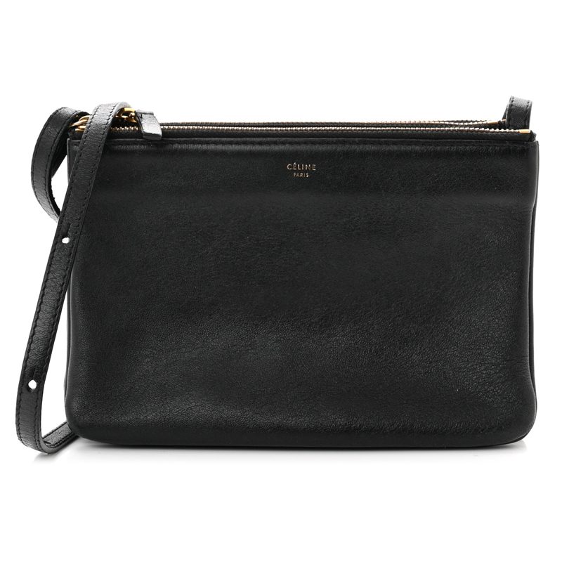 Celine Trio Bag Black