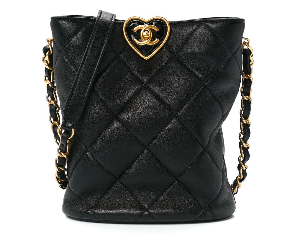 Chanel Heart Bucket Bag