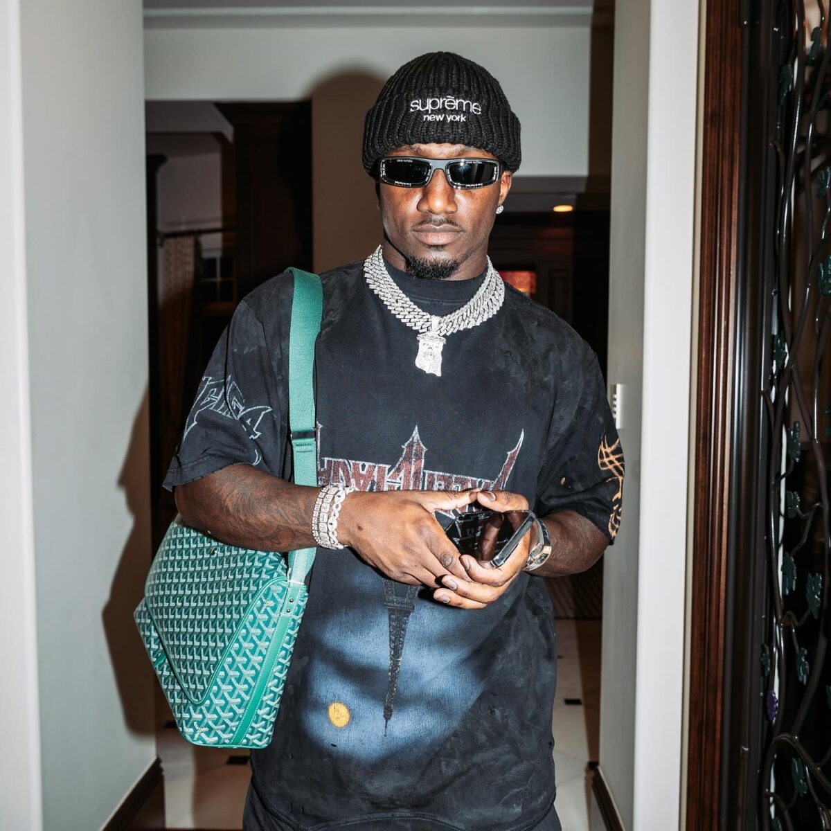 Deebo Samuel GOYARD Capetien Messenger Bag Deebo Samuel GOYARD Capetien Messenger Bag