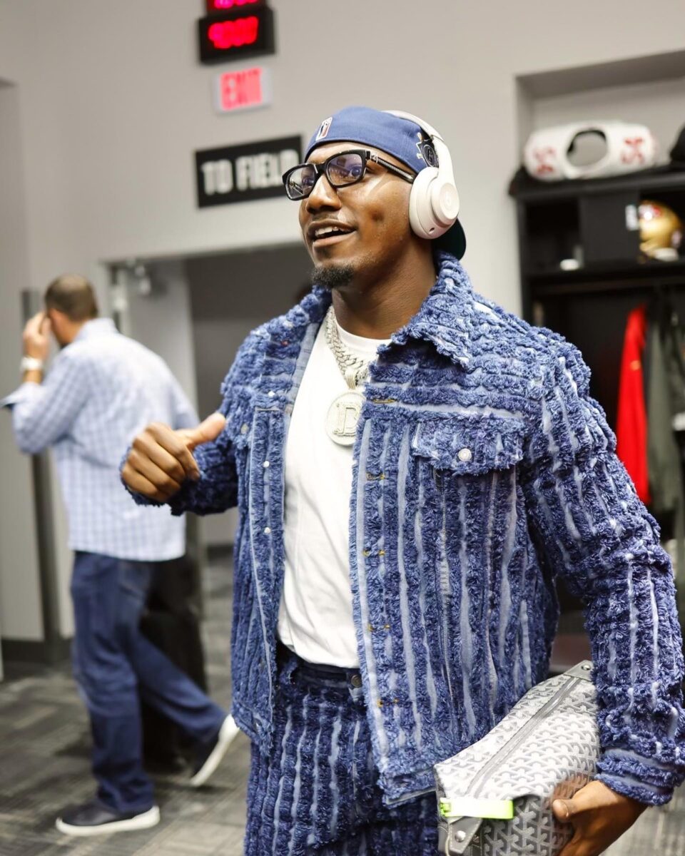 Deebo Samuel GOYARD Goyardine Boeing 25 Toiletry Pouch Deebo Samuel GOYARD Goyardine Boeing 25 Toiletry Pouch
