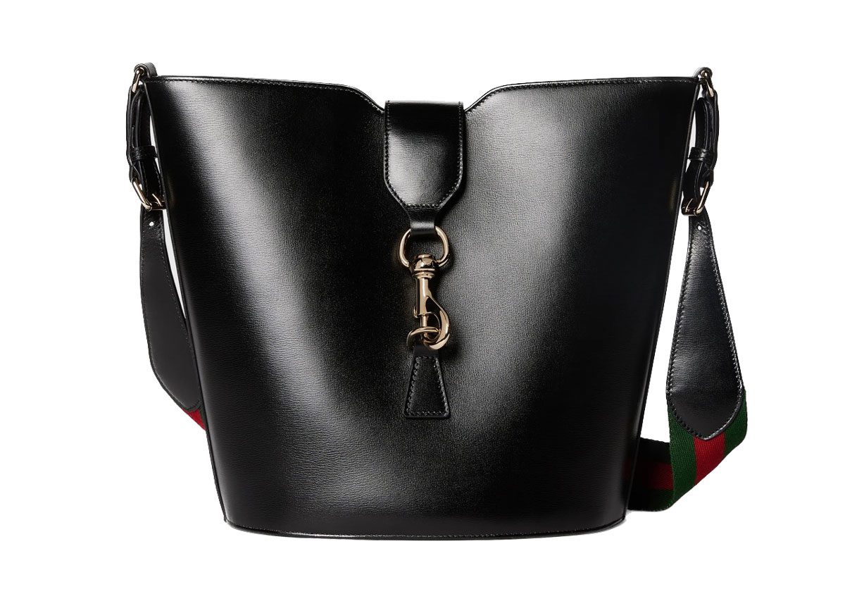 Gucci SMALL BUCKET SHOULDER BAG Large Background Removed