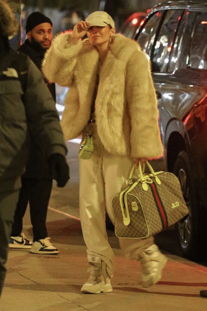 Jennifer Lopez Gucci Duffle