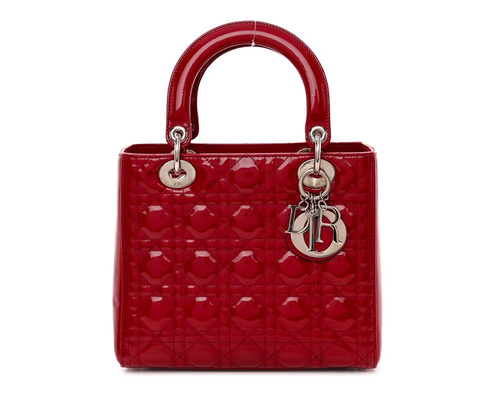 Patent Lady Dior Bucket Bag