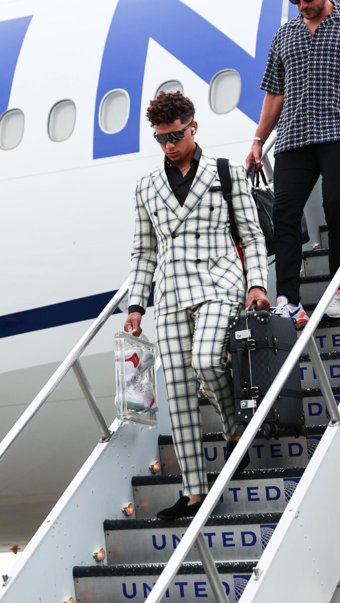 Patrick Mahomes Gucci Suitcase Patrick Mahomes Gucci Suitcase
