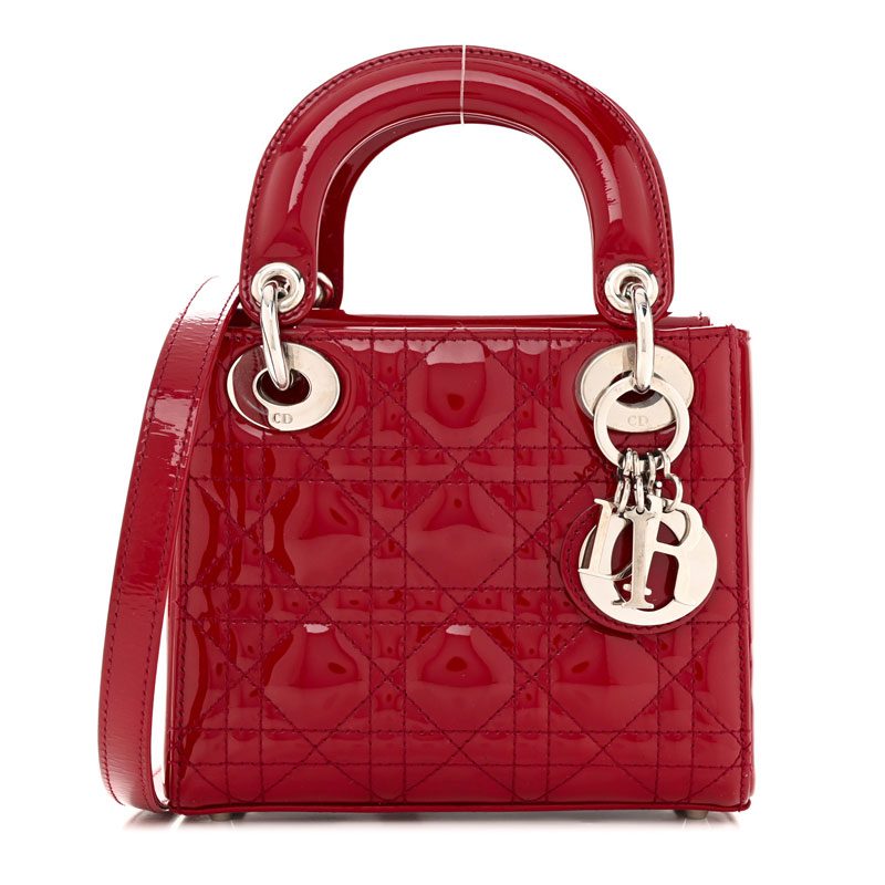 Red Patent LAdy Dior