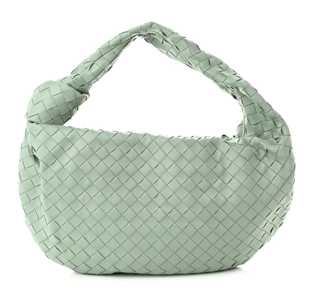 Bottega Veneta Nappa Intrecciato Small Jodie New Sauge Bottega Veneta Nappa Intrecciato Small Jodie New Sauge