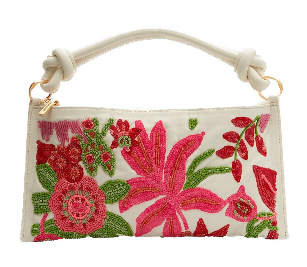 Cult Gaia Hera Nano Flower Beaded Shoulder Bag Cult Gaia Hera Nano Flower Beaded Shoulder Bag