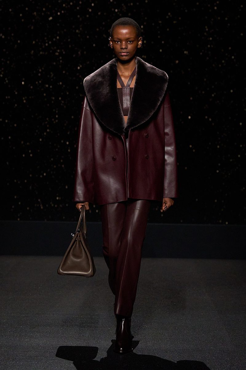 Hermès AW24 Look 16. Photo via Vogue.com