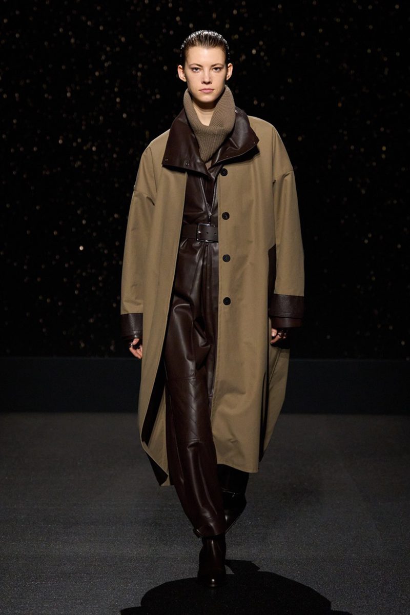 Hermès AW24 Look 19. Photo via Vogue.com.