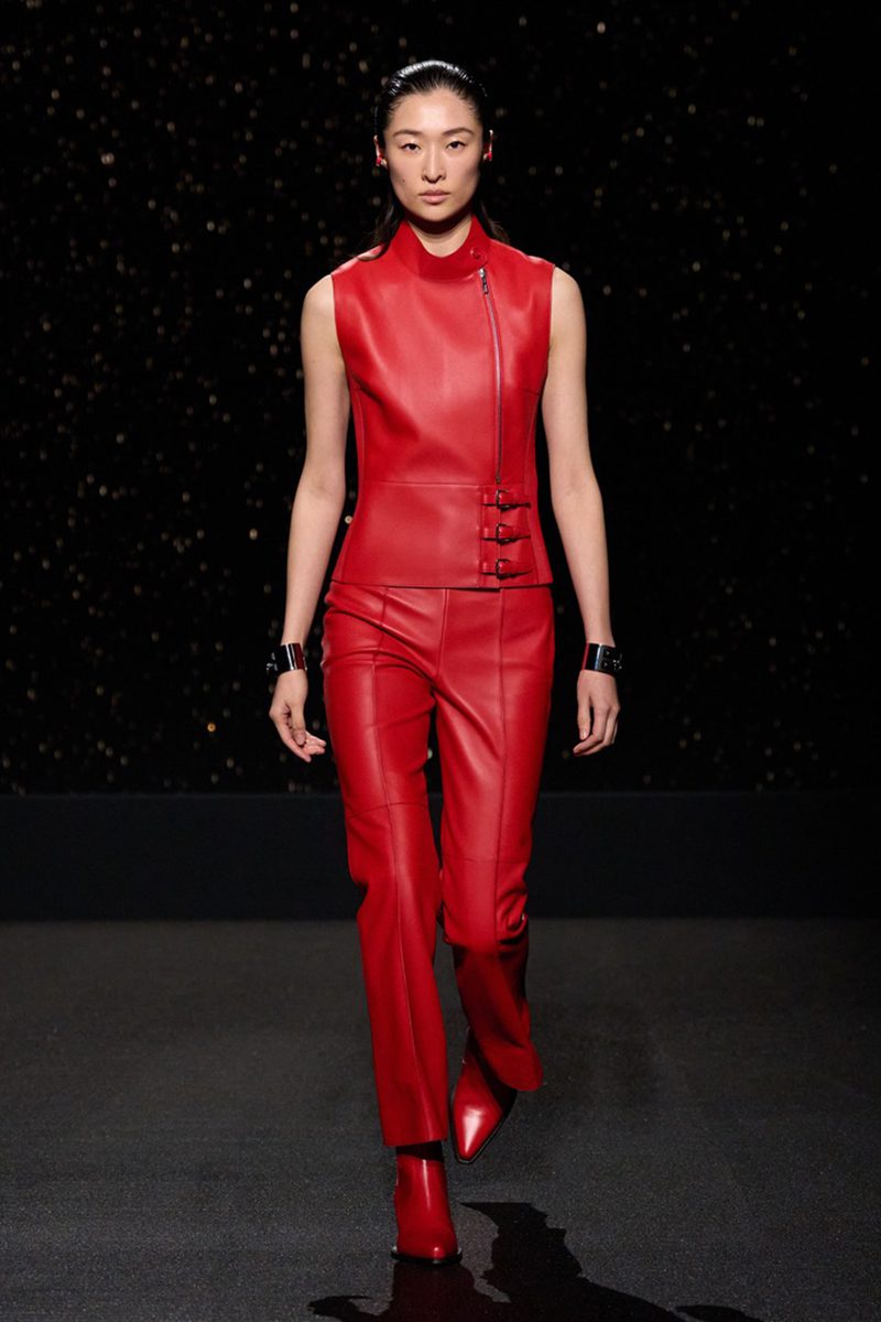 Hermès AW24 Look 7. Photo via Vogue.com