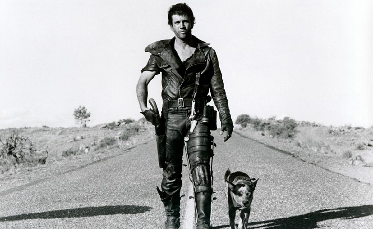 Mel Gibson as Max Rockatansky in Mad Max.