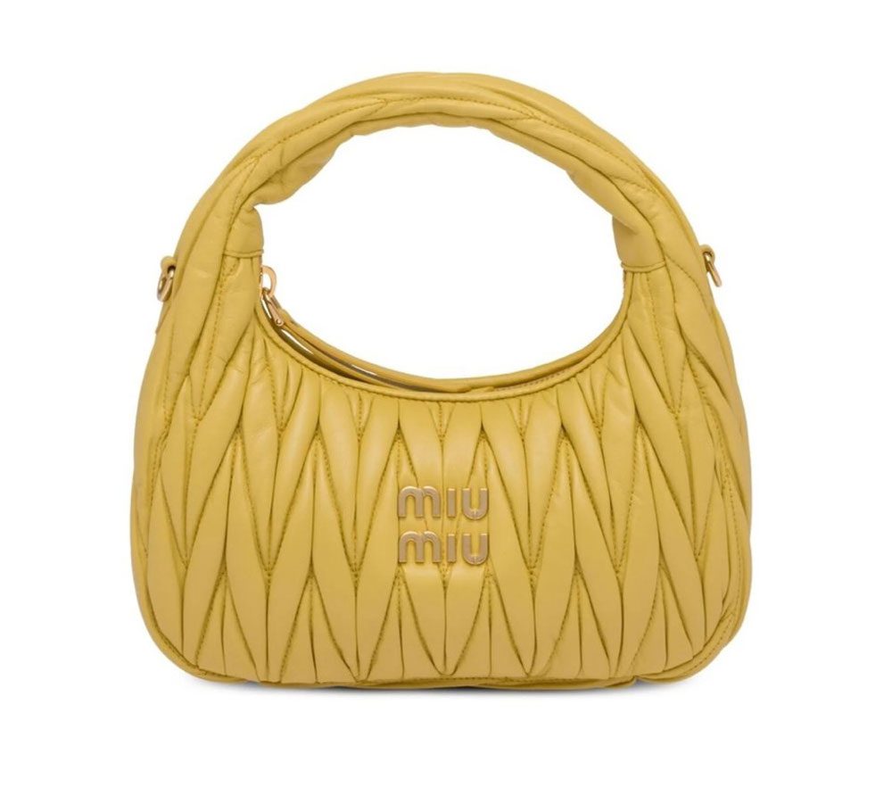 Miu Miu mini Wander matelasse shoulder bag Large