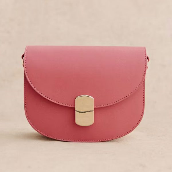 Sezane CLAUDE BAG Smooth peach 2