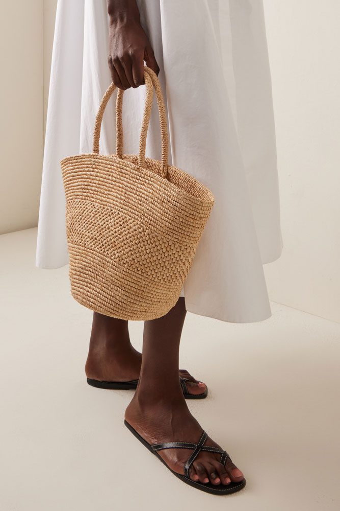 The Row Raffia Tote