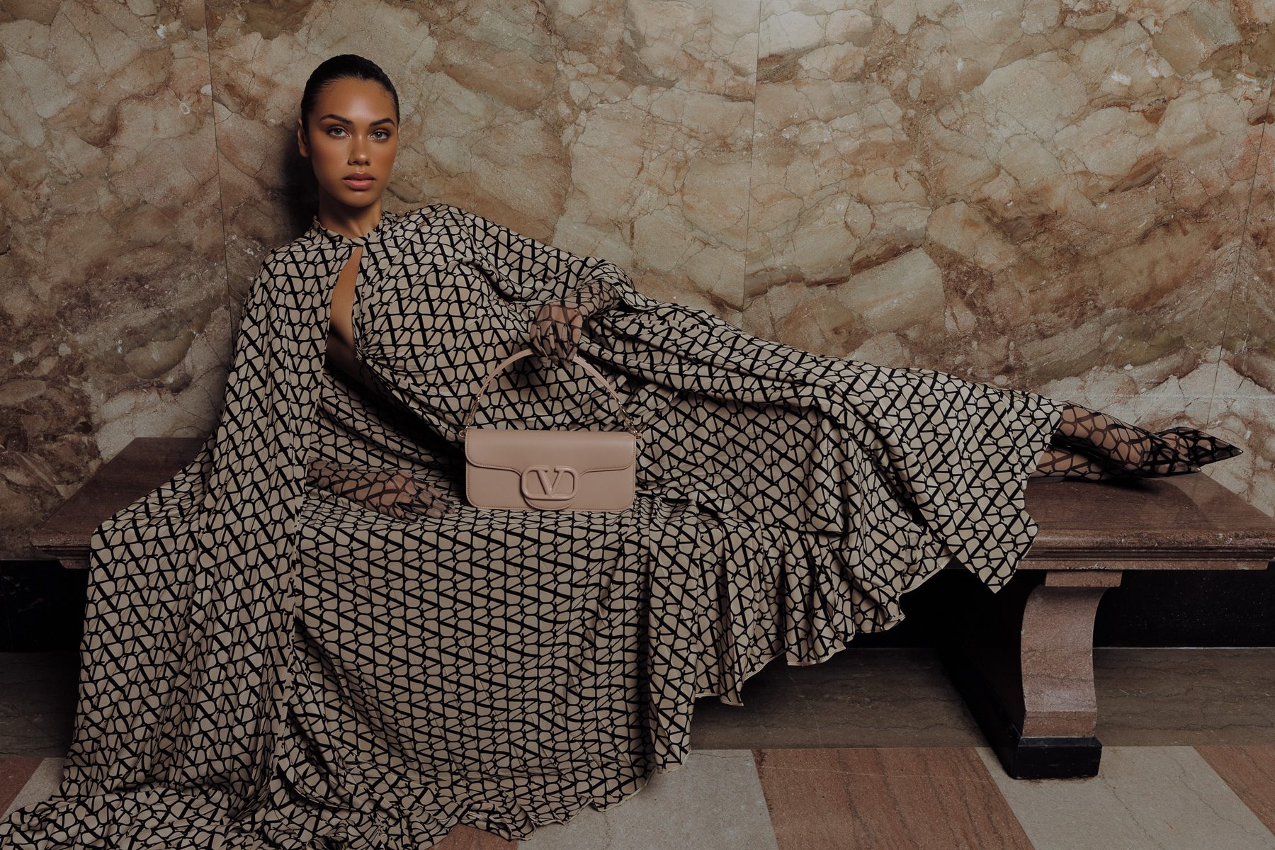 Valentino Tone on Tone Editorial 3 of 11 Valentino Tone on Tone Editorial 3 of 11