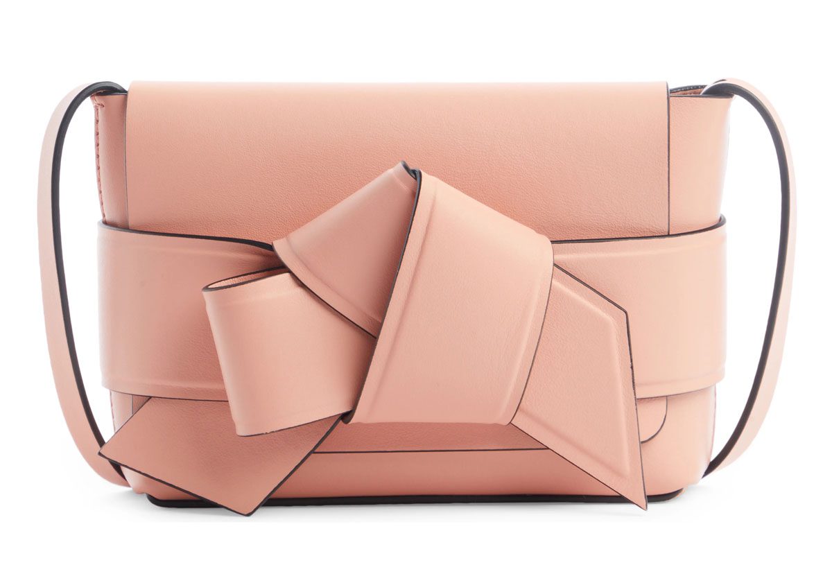 acne studios Musubi Bow Detail Crossbody Bag