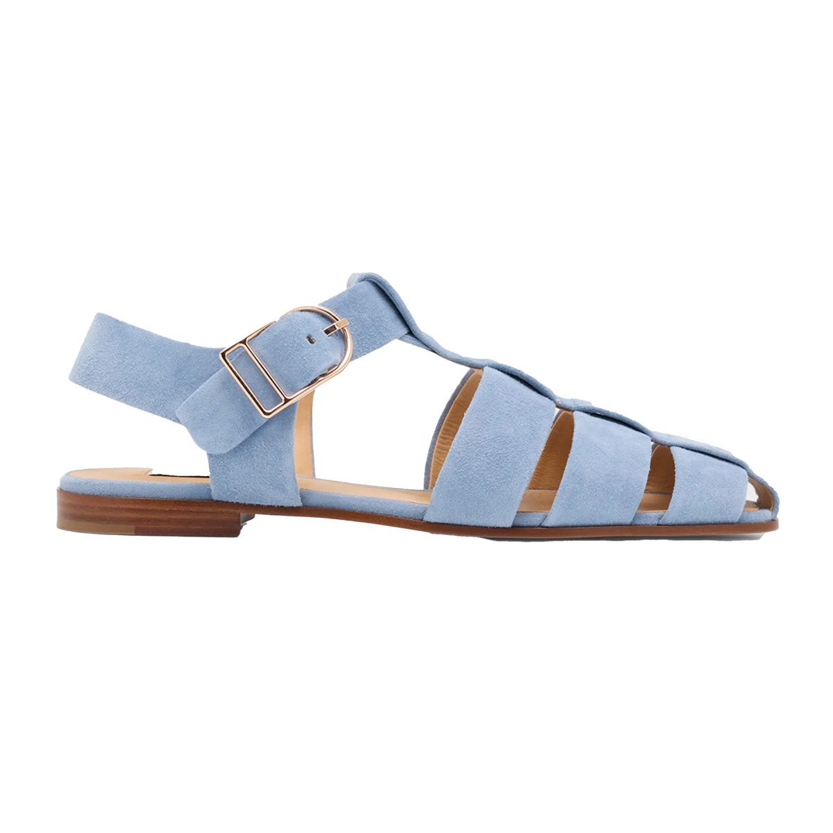 Gabriela Hearst Lynn Suede Fisherman Sandals