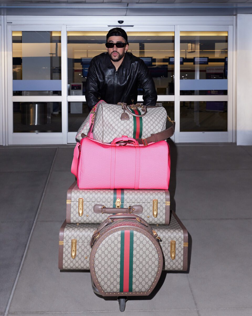 Gucci Embroidered Travel Savoy Neon 9