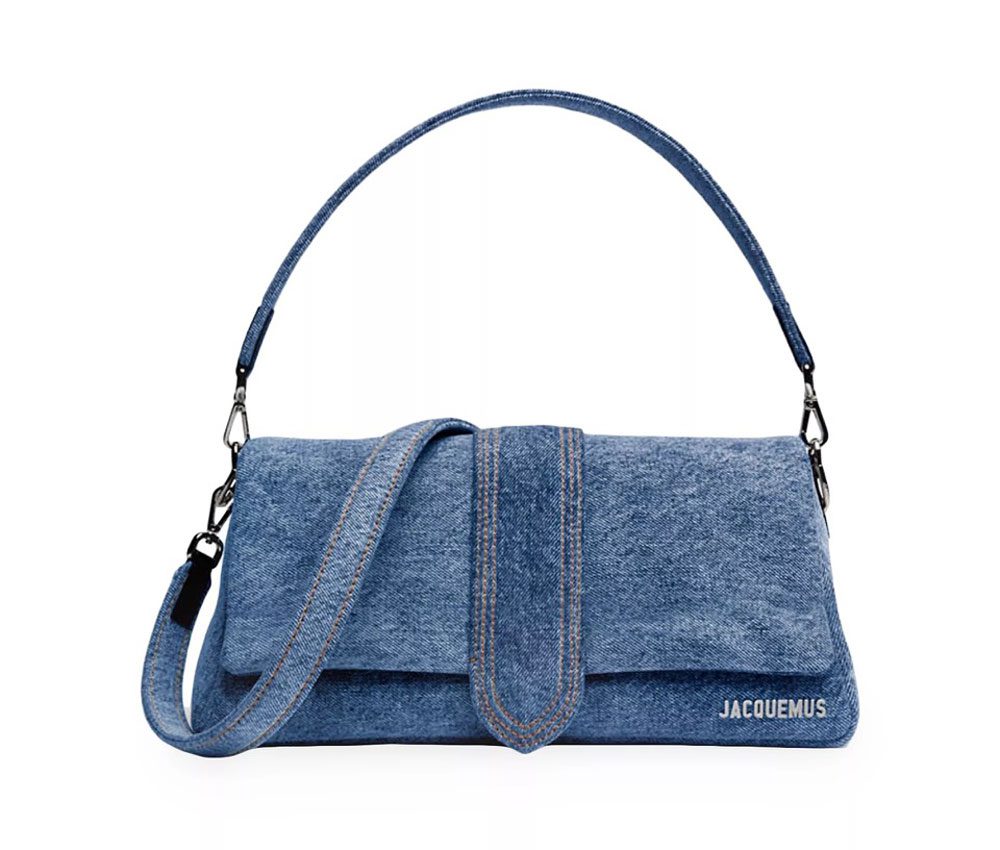 Jacquemus Le Chouchou Le Bambimou Denim Handbag