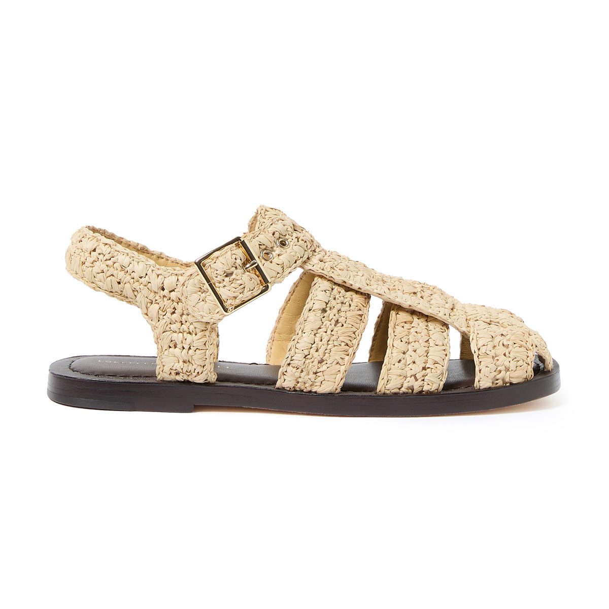 Loeffler Randall Sawyer Raffia Fisherman Sandals