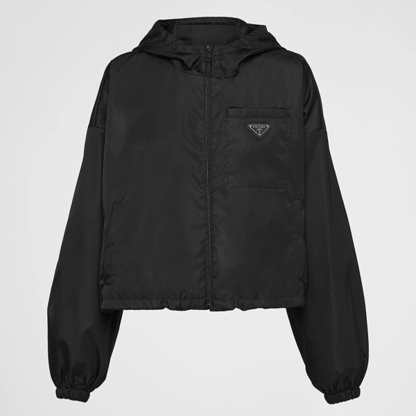 Re Nylon cropped jacket