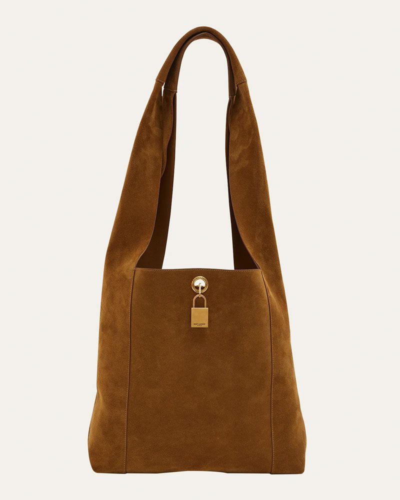 Saint Laurent Suede Hobo