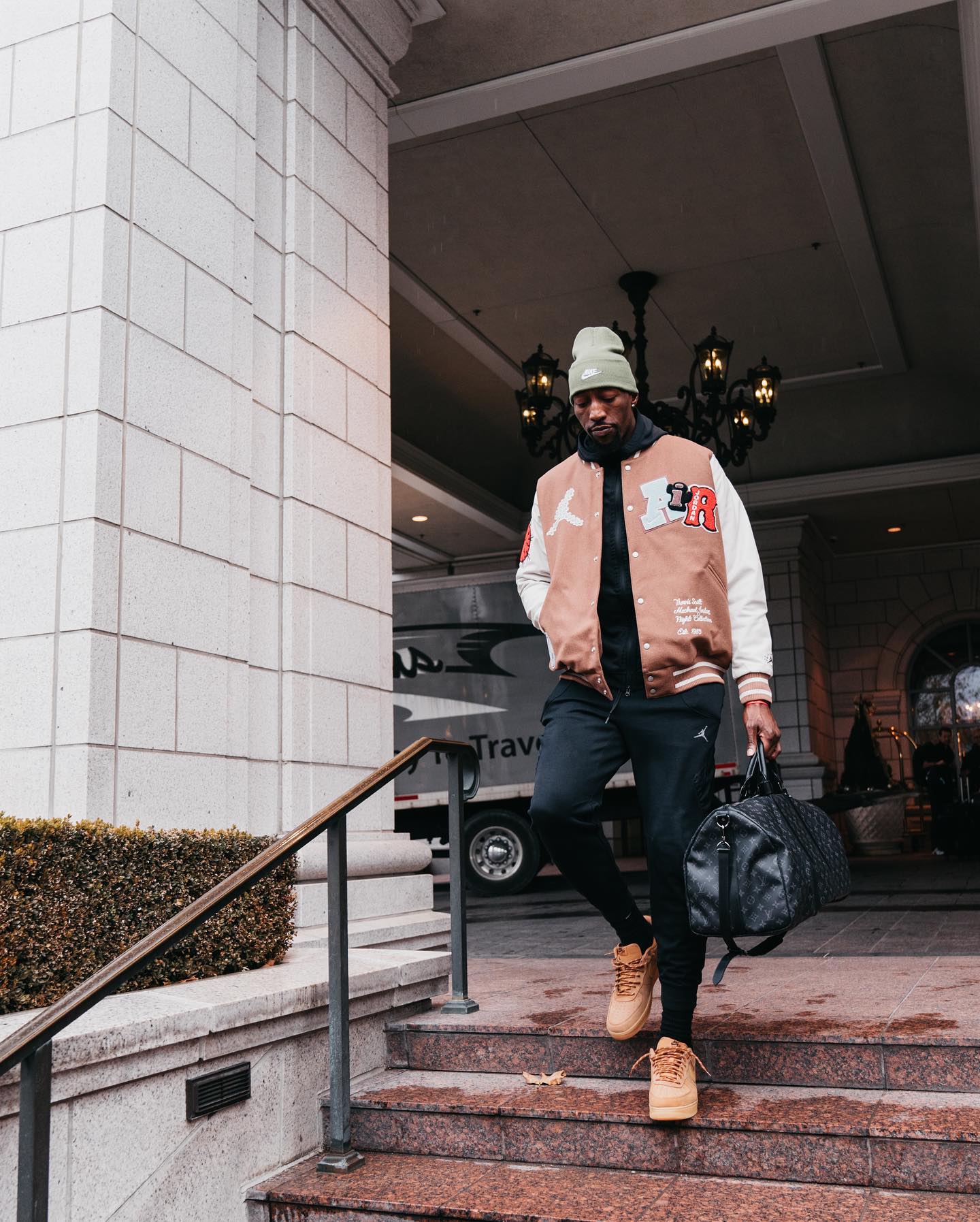 Bam Adebayo Louis Vuitton Duffle Bag