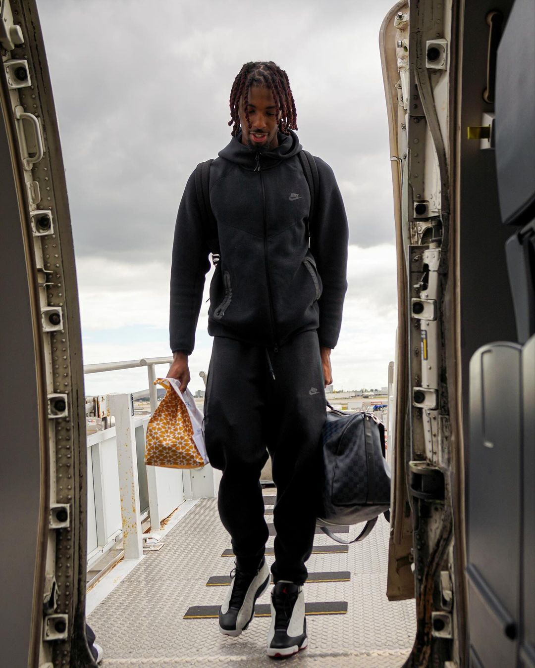 Delon Wright Louis Vuitton Duffle