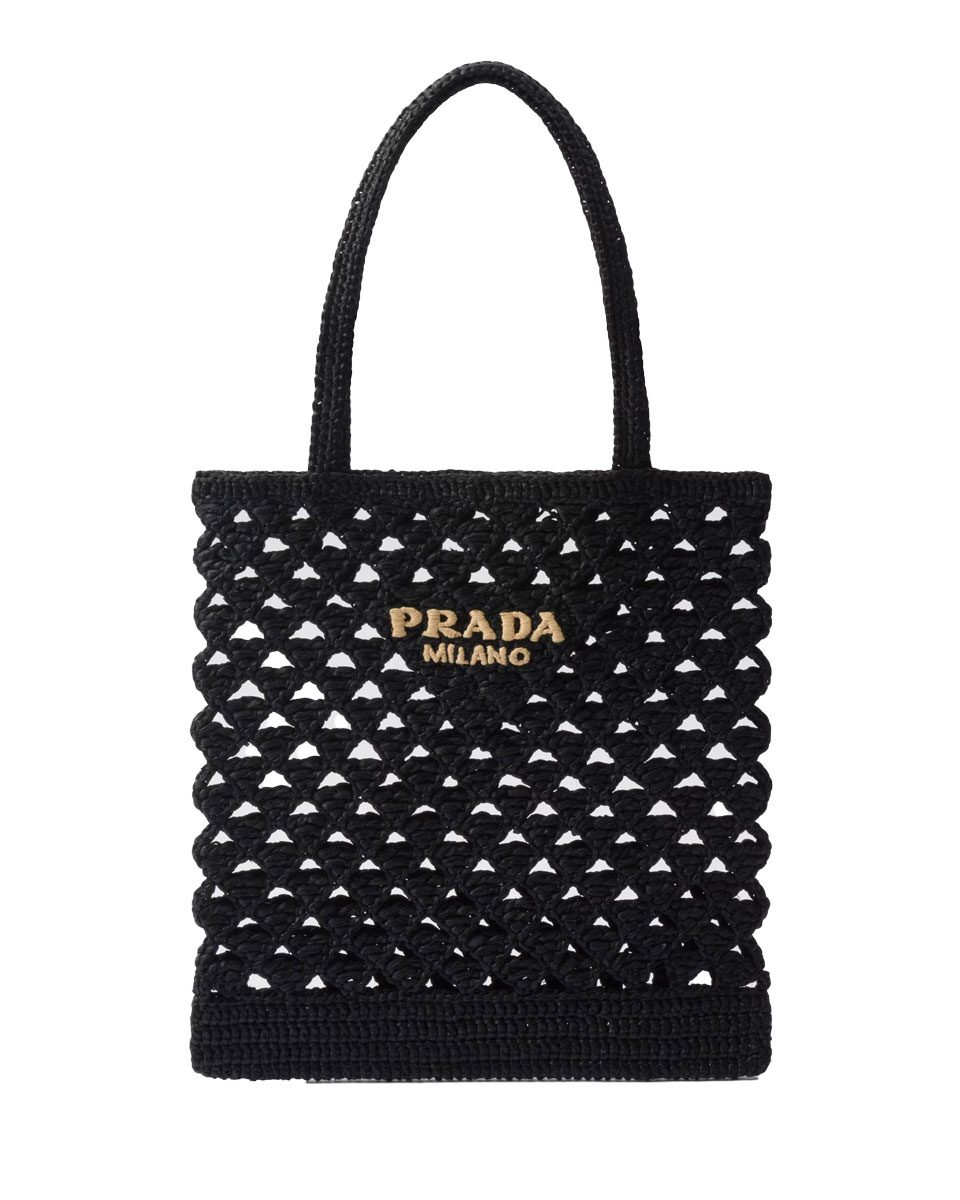 prada Crochet tote bag