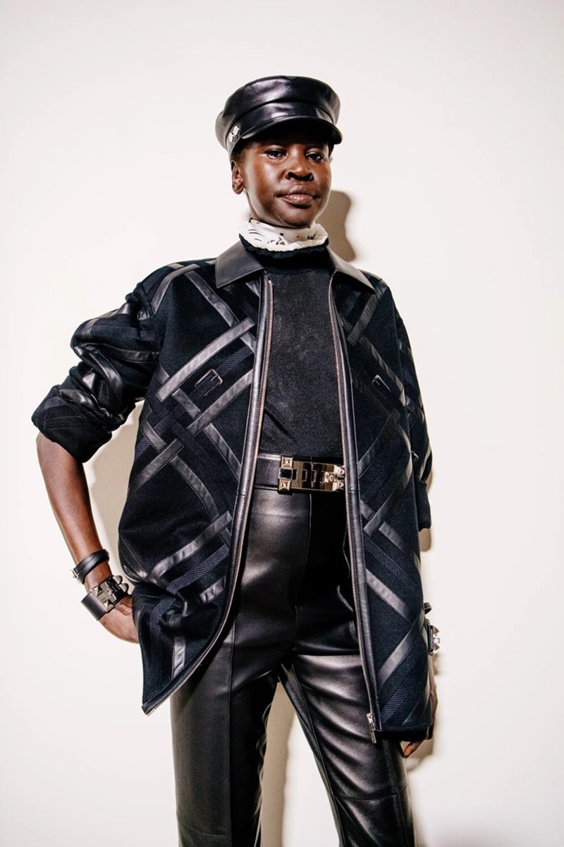 Hermès AW24 Look 48. Photo via Vogue.com. Hermès AW24 Look 48. Photo via Vogue.com.